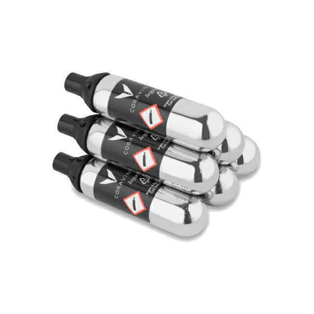 Coravin コラヴァン アルゴンガスカプセル6P CRV4118016※送料無料商品につき、北海道・東北は別途送料必要（1,000円追加）
