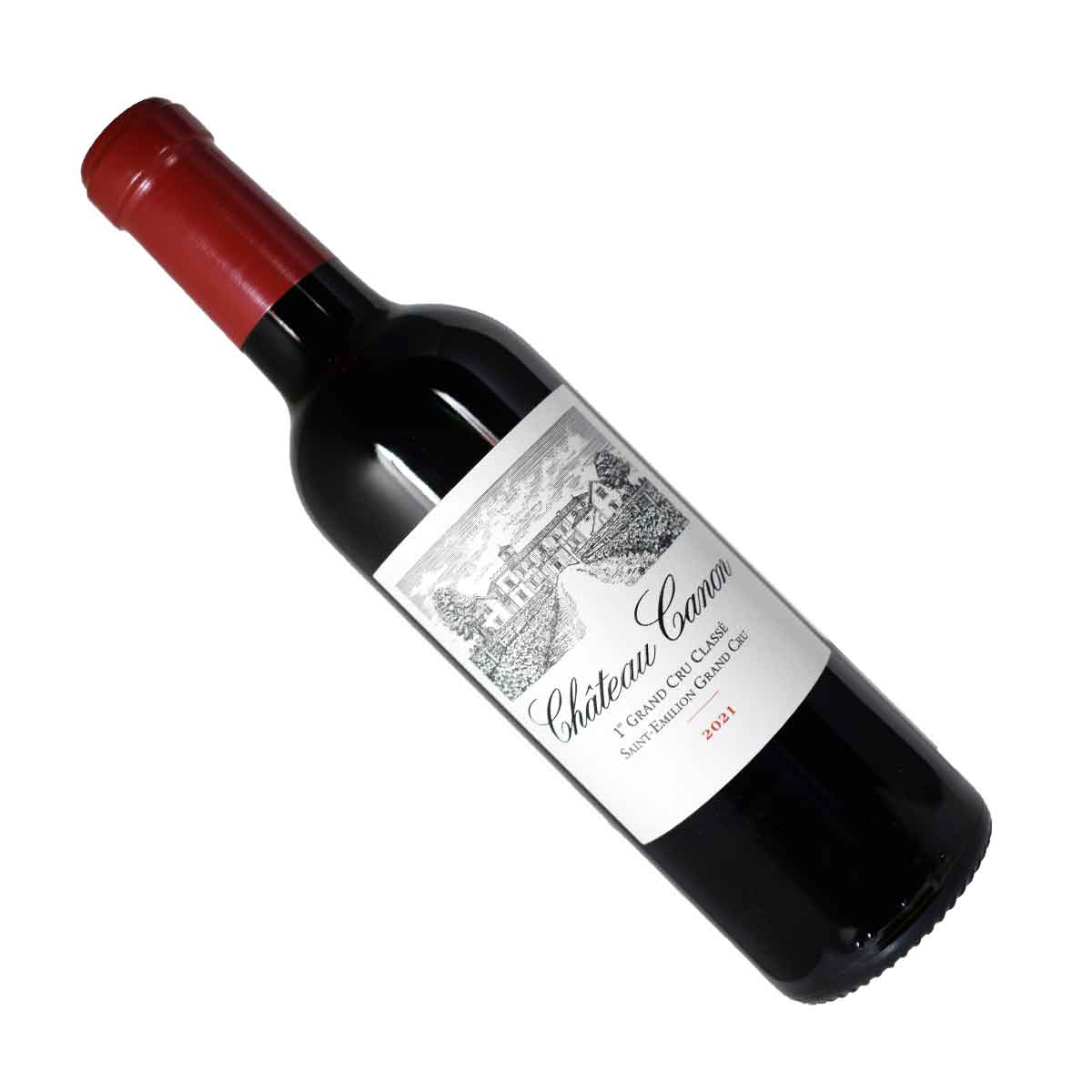 ［CHANEL所有］［2021］［ハーフボトル］ シャトー・カノン 375ml赤 サンテミリオン 第一特別級BChateau CANON AOC St-Emilion｜酒どんどん　店