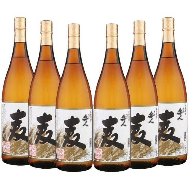 さつま隼人 25度 1800ml×6本 麦焼酎 国分酒造 ※北海道・東北エリアは別途運賃が1000円発生します。