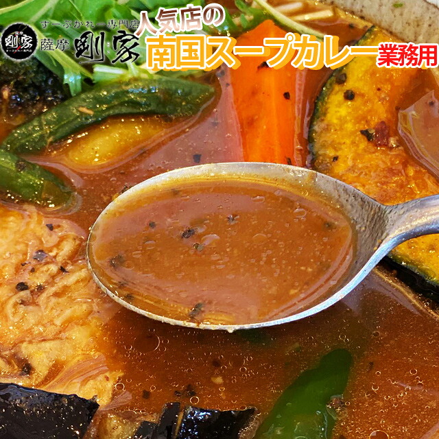 業務用 スープカレー 送料無料 剛家の南国スープカレー25食分 スープのみ メーカー直送 同梱不可代引不可 送料無料 お中元 ギフト プレゼント 御中元 記念日 内祝い お歳暮|酒どんどん 店