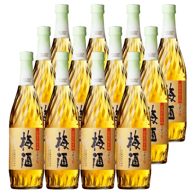 白玉醸造 梅酒 14度 720ml×12本※北海道・東北地区は、別途送料1000円が発生します。