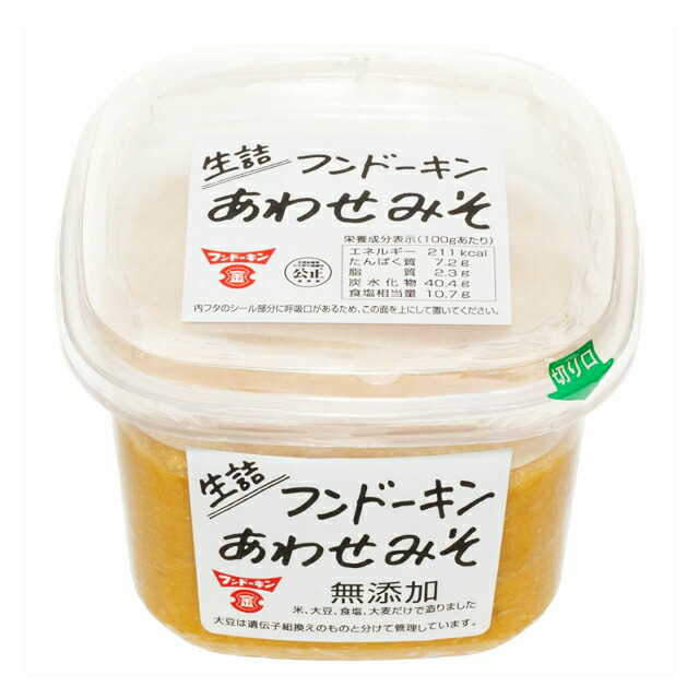 楽天市場】フジジン 甘口合わせみそ 880g 富士甚醤油 合わせ
