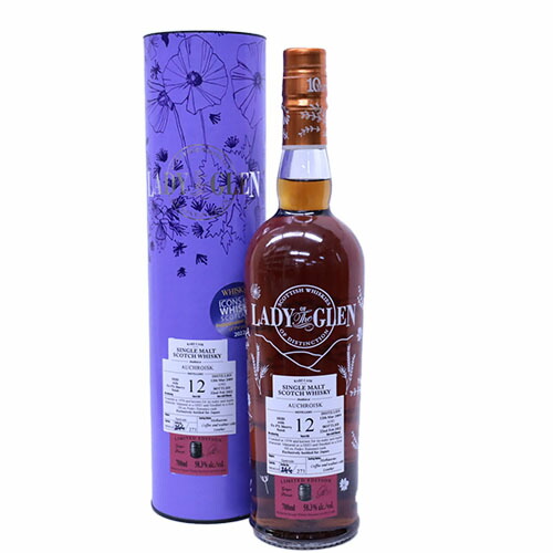 美しい琥珀色の色調 オスロスク2009 12年 58.3度 700ml レディオブザグレン