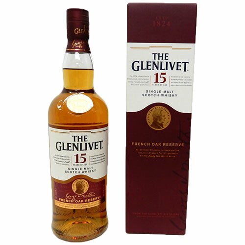 よりリッチでクリーミーな仕上がり ザ・グレンリベット15年 フレンチオーク 40度 700ml