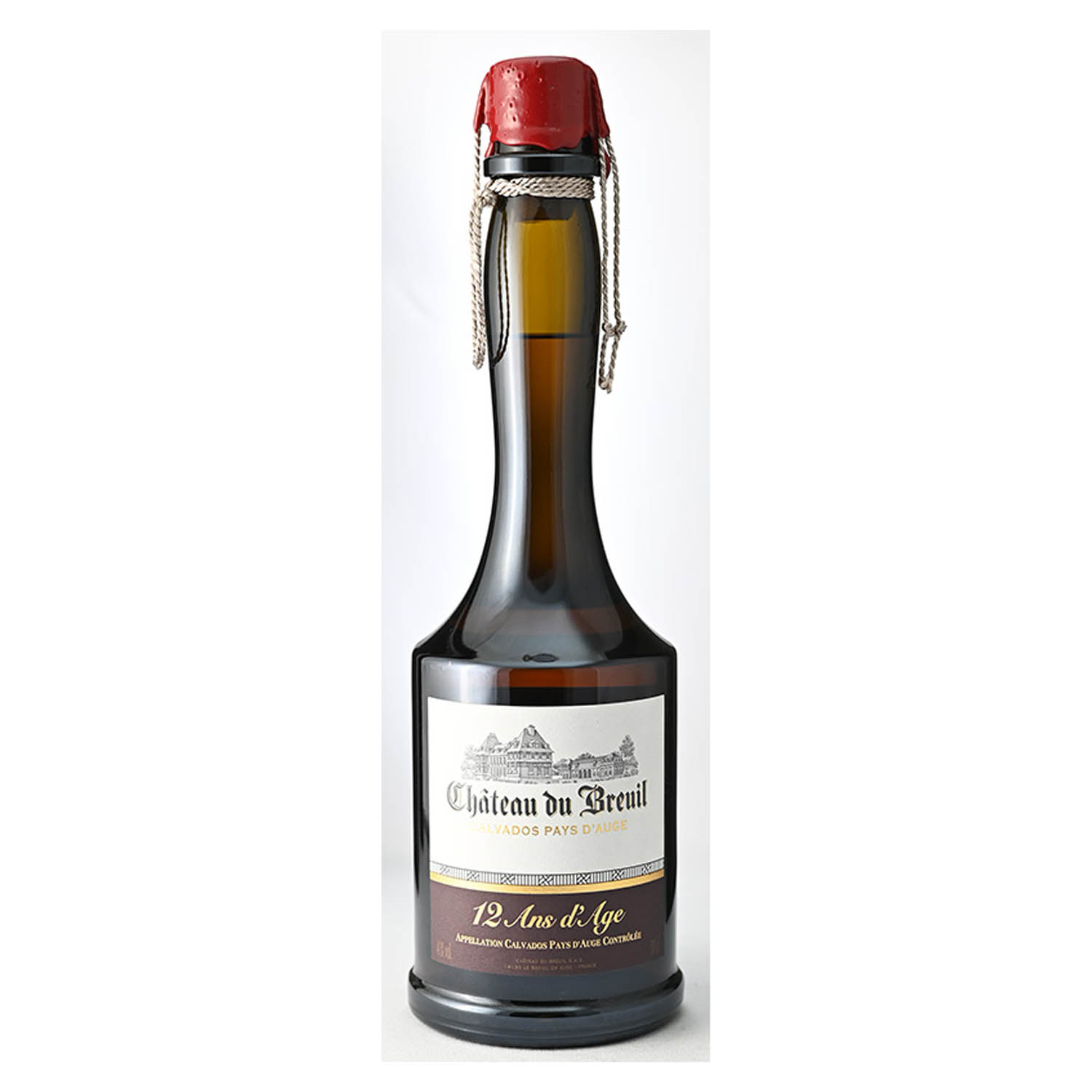 味わいはまろやかで複雑　シャトー・ド・ブルイユ　12年　41度　700ml　【正規輸入品】リンゴのブランデーカルバドス