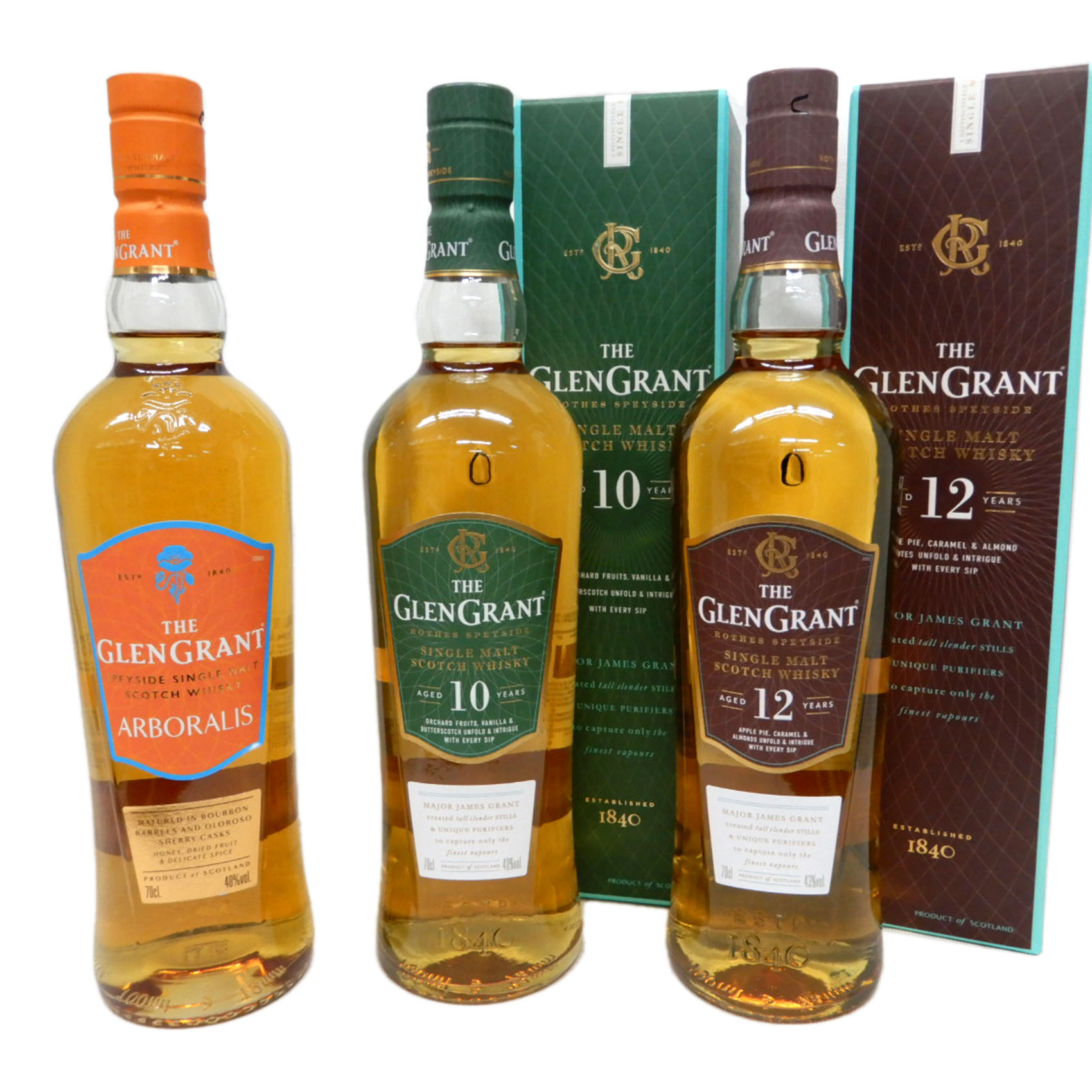 THE GLENGRANT ウイスキー 10年 12年 15年 セット THE GLENGRANT