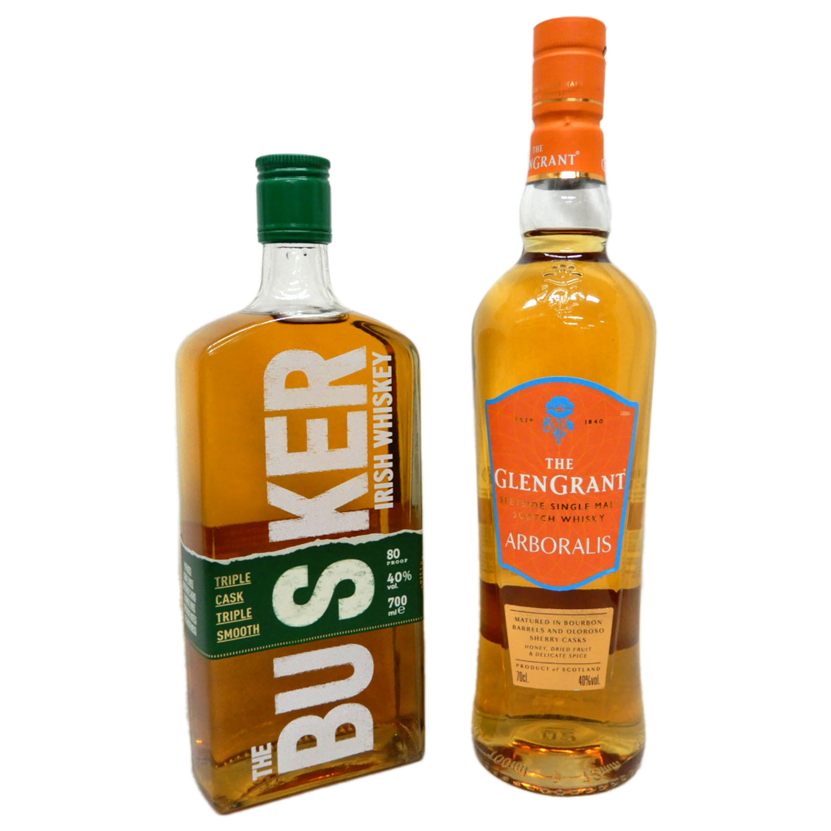 楽天市場】バスカー アイリッシュウイスキー 700ml×6本(1ケース)【送料