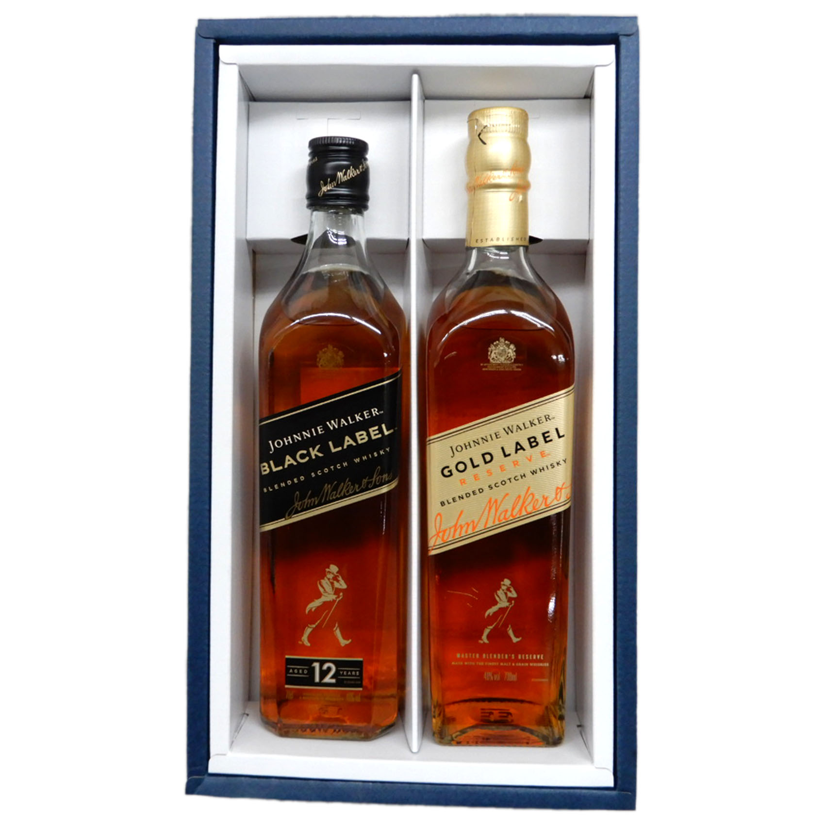 楽天市場】ウイスキー12年飲み比べギフト ジョニーウォーカー黒12年