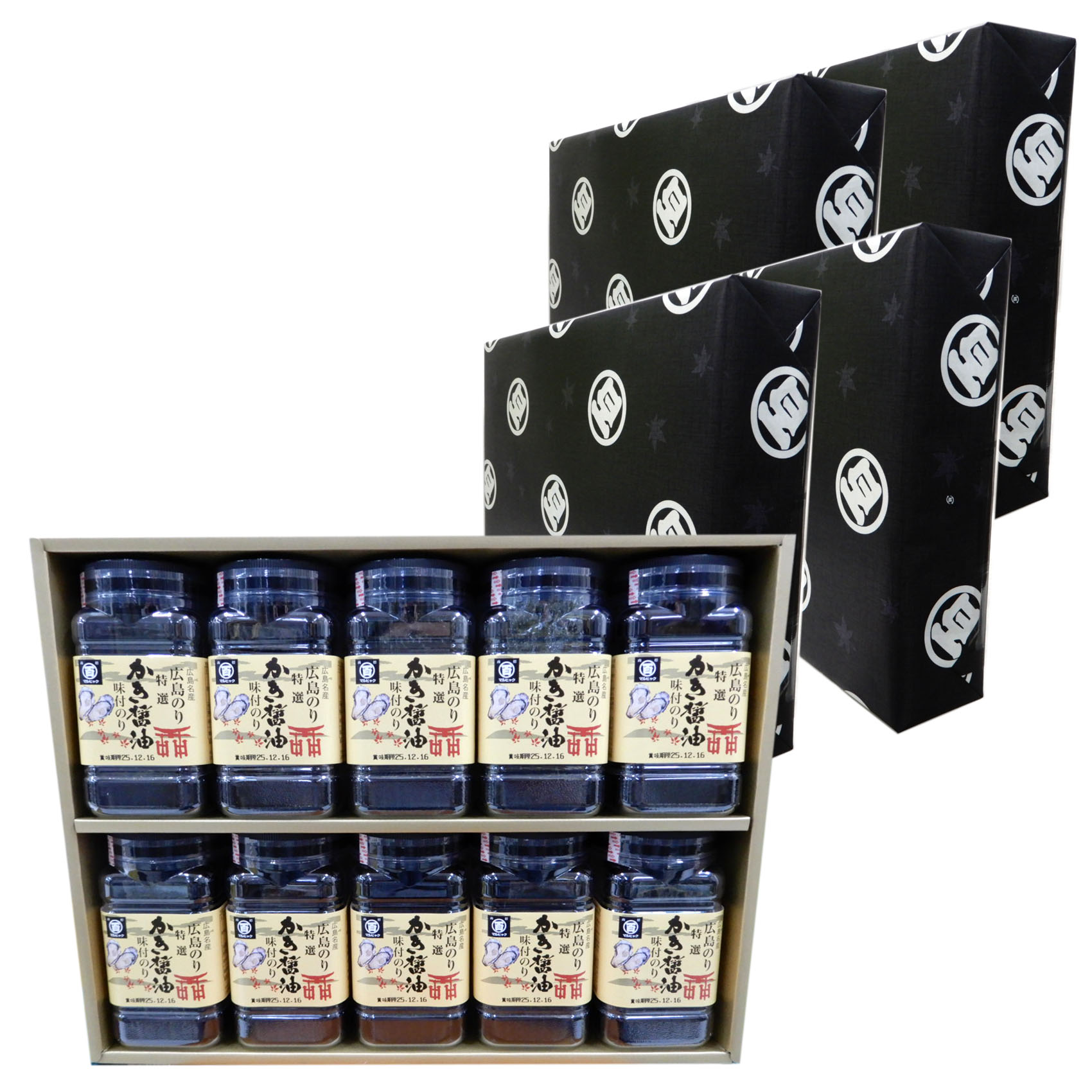 【計40本】かき醤油味付のり 10本入り4セット 包装付　 Oyster　Soy sauce　Seaweed　※【送料無料(北海道・東北・沖縄以外)】 15,124円