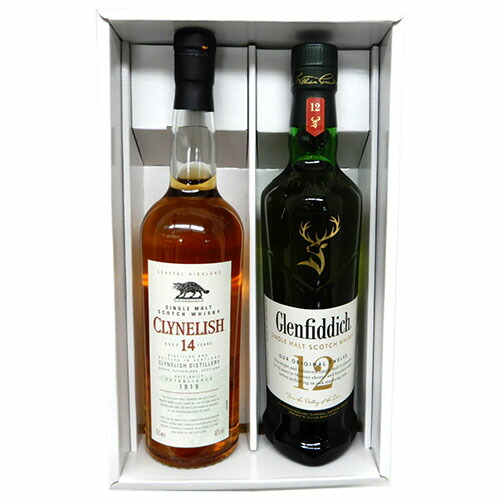 楽天市場】高級ウイスキー2本セット クライヌリッシュ14年46度700ml