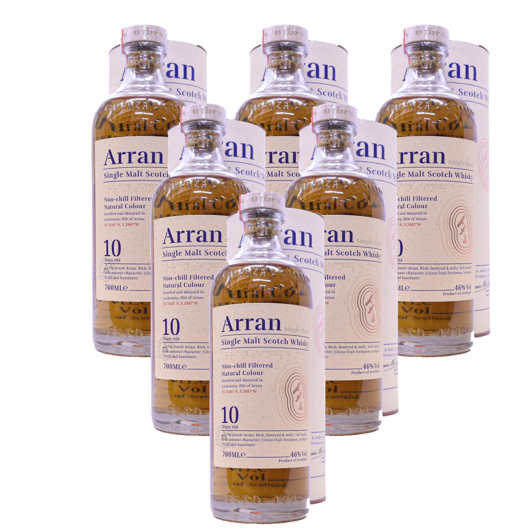 飲みやすい アラン10年 700ml×6本セット シングルモルト ハイボール|なんでも酒店
