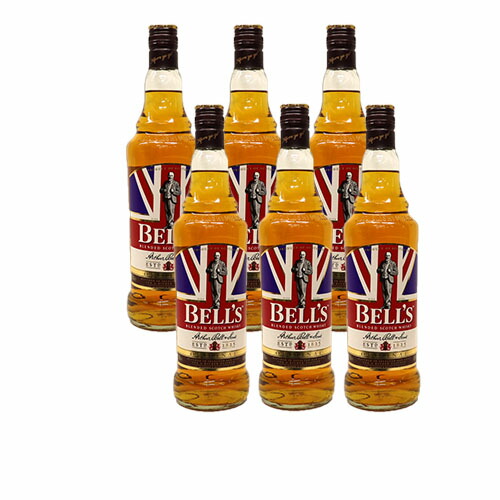 キーモルトはブレアソール　ベル オリジナル ユニオンジャックラベル 40度 700ml　6本　※【送料無料(北海道・東北・沖縄以外)】