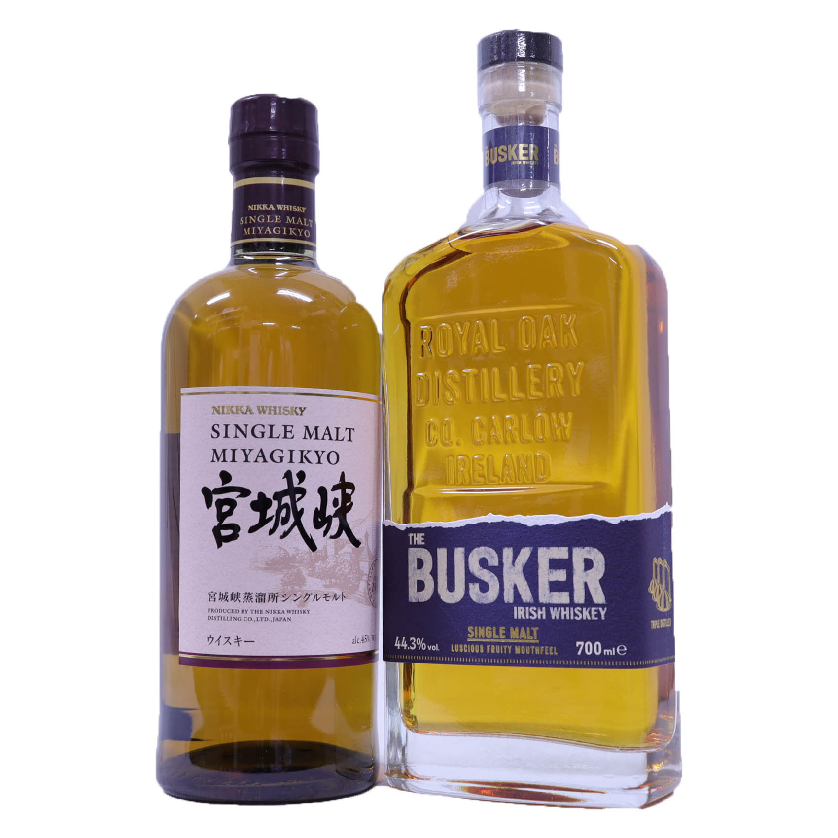 楽天市場】ウイスキー飲み比べ2本セット シングルモルト宮城峡 45度