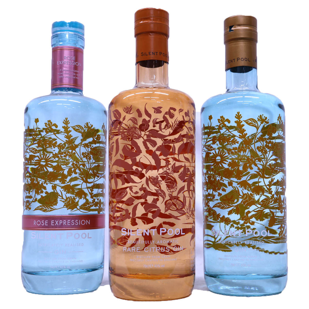 良質でお手頃価格のジン3本セット 桜尾オリジナル700ml