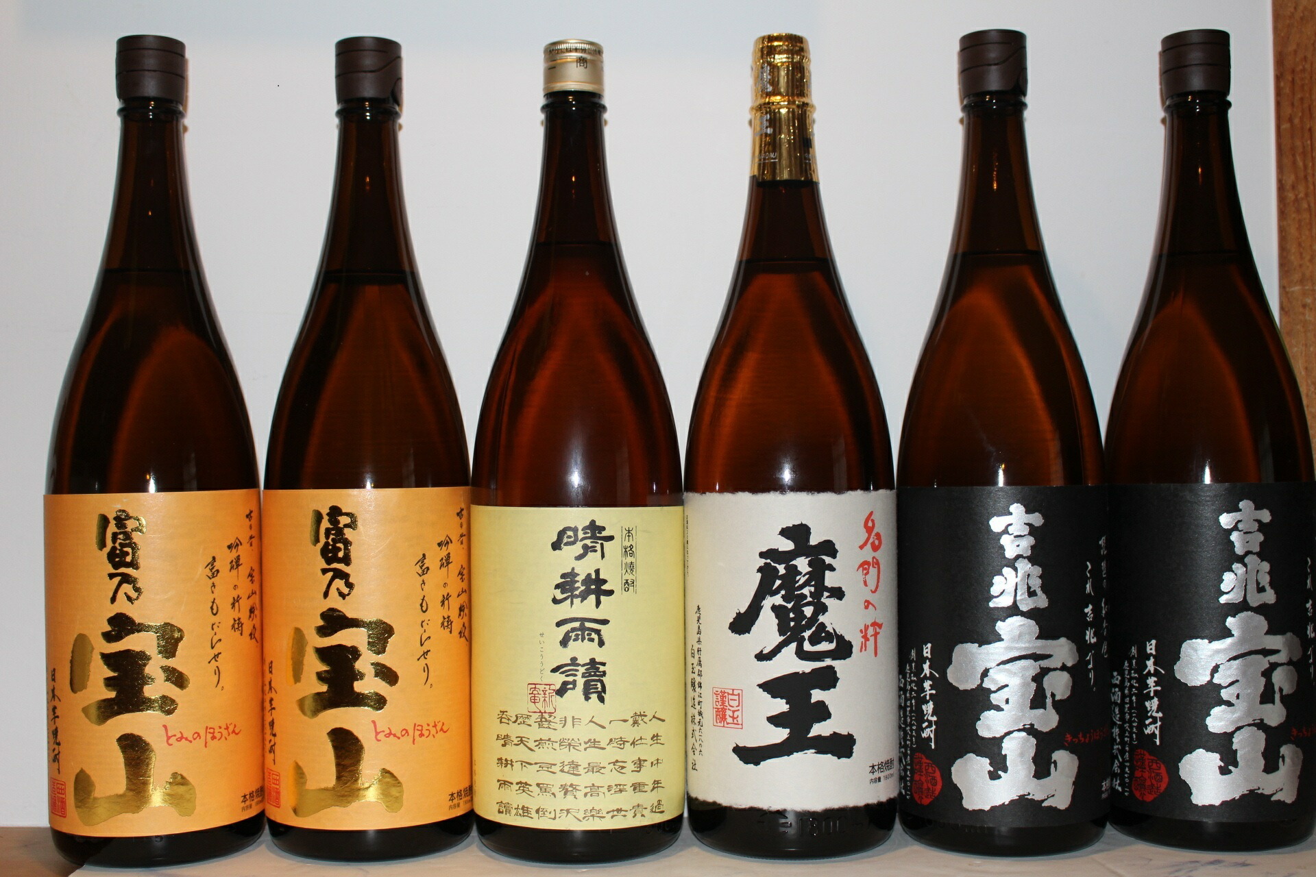 楽天市場】魔王を含む当店厳選の芋焼酎 1.8L 6本セット【 5000 】【 芋