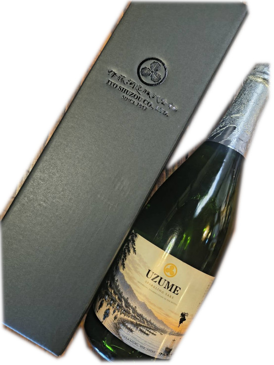 【限定発売】伊藤酒造　鈿女（うずめ）awa 2026 Yokkaichi Edition 四日市シティ　エディション　大人のドライYOKKAICHI CITY　辛口　720ｍｌ｜リカープラザ藤井　店