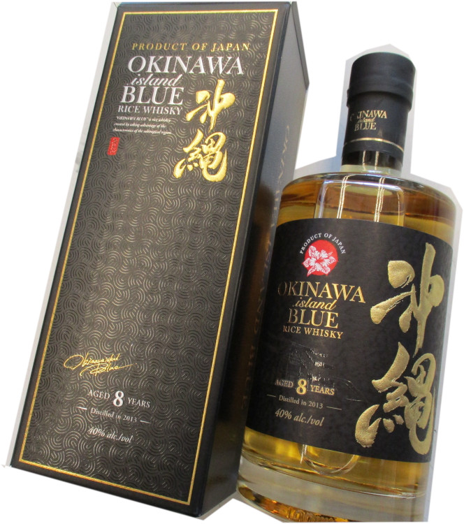 楽天市場】OKINAWA island BLUE 8年 40度,700ml 沖縄発ライス