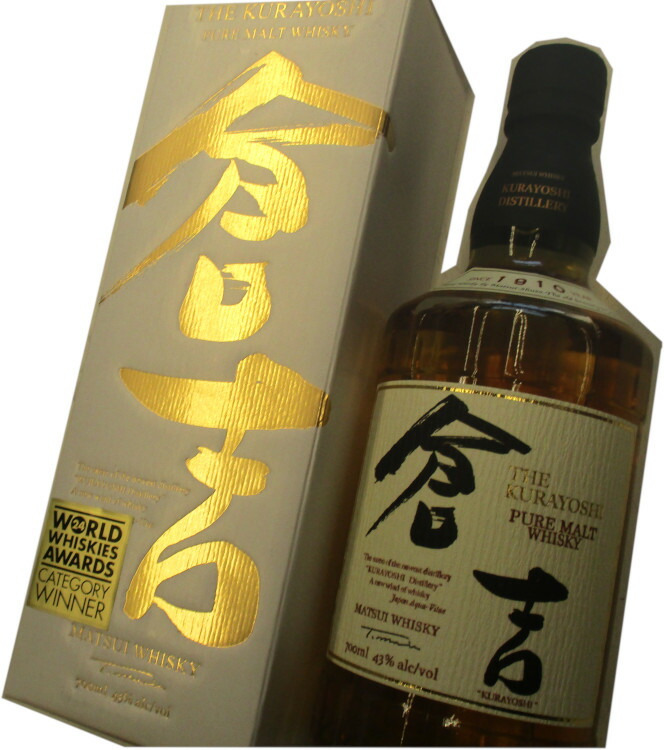 楽天市場】マツイピュアモルトウイスキー 倉吉 松井酒造 43度 700ml 瓶