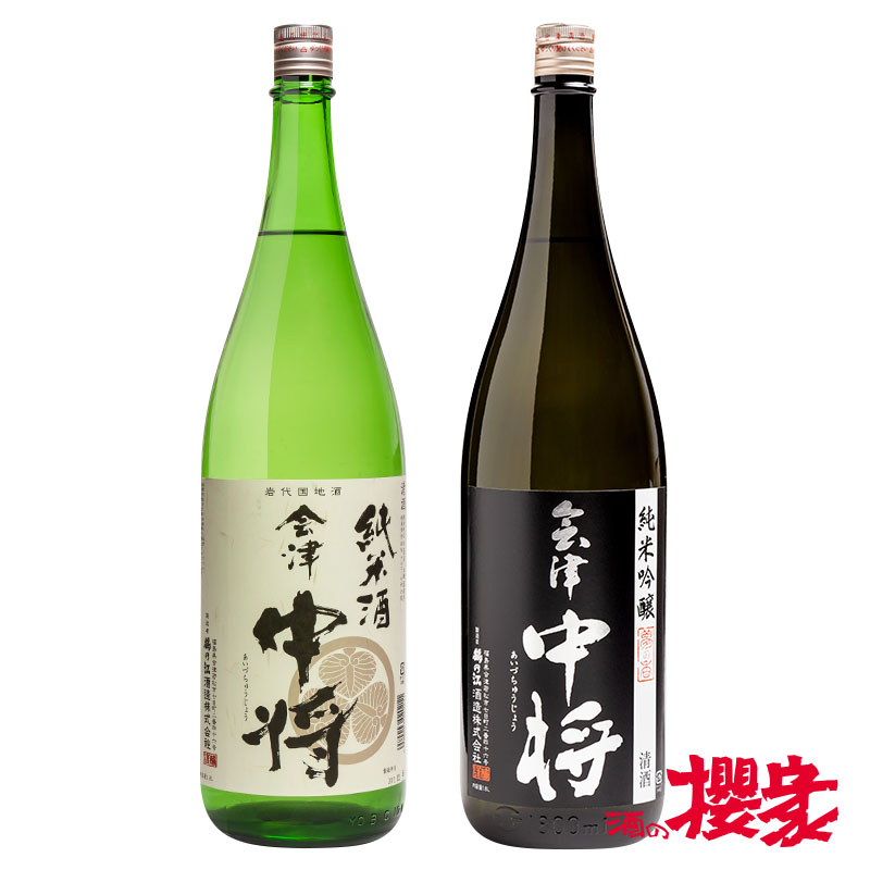 憧れ 日本酒 会津中将 あいづちゅうじょう 純米酒 1800ml materialworldblog.com