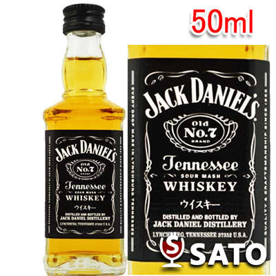 楽天市場 ジャック ダニエルミニチュア瓶 40度 50ml 酒のさとう