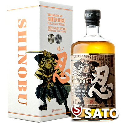 楽天市場】越ノ忍 ブレンデッドウイスキー 43度 700ml 箱入り 新潟