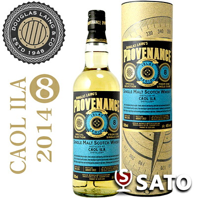 プロベナンス　カリラ　8年　2014　ダグラスレイン　46度　700ml　専用箱入り　シングルモルト　スコッチ　ウイスキー　プロヴェナンス｜酒のさとう