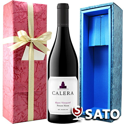 カレラ　マウント・ハーラン・ピノ・ノワール・ライアン・ヴィンヤード　2019　赤　750ml　青ギフトボックス入　包装、メッセージカード付【送料及びクール代金無料】