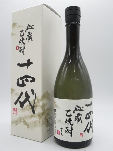 高木酒造　十四代秘蔵乙焼酎720ml Amazon.co.jp: 高木酒造 十四代 秘蔵 乙焼酎 箱付き 30度 720ml