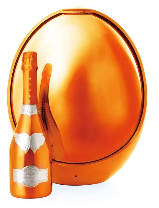 エンジェルエッグ、空き瓶付き、光ります エンジェルエッグピンク、空き瓶付き、光ります