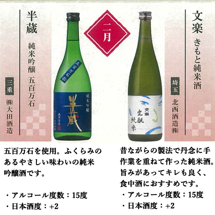 日本酒 秋の銘酒 頒布会 11月5日 金 締 7ml 2本コース 11月 12月 1月 2月のお届け 送料込み 沖縄 離島追加料金あり Lojascarrossel Com Br