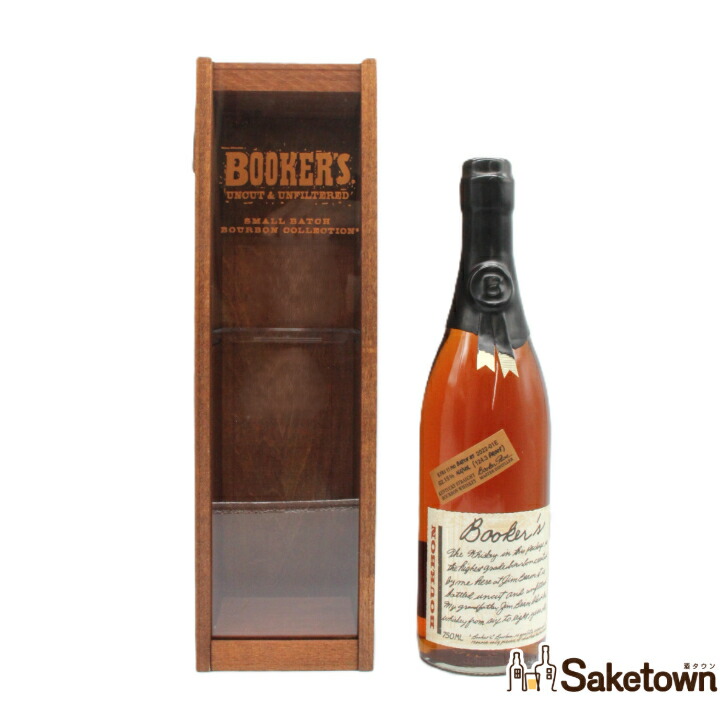 楽天市場】□オールドボトル□ ブッカーズ 木箱付き 750ml 63.25度