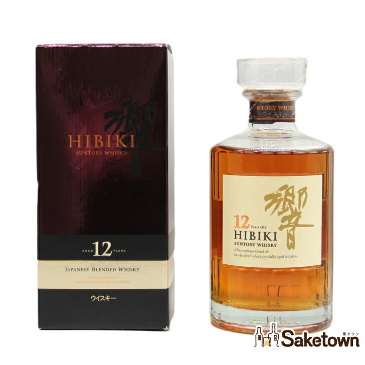 楽天市場】【希少】響12年 43度 500ml （意匠カートン入