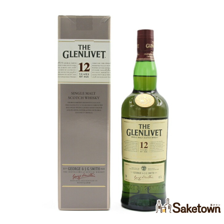 楽天市場】未開栓 GLENLIVET グレンリベット 12年 赤アザミ 海外