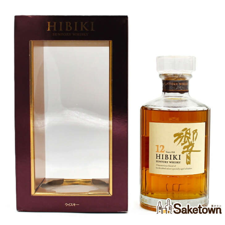 楽天市場】響12年 初期ラベル 43度 700ml （専用化粧箱入） : 中央酒販