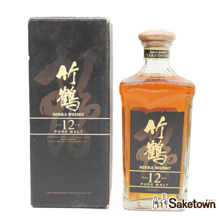 【箱付き・未開封】竹鶴12年 ピュアモルト 660ml 終売品TAKETSURU 未開封✨箱付き ニッカウイスキー 竹鶴 12年 ピュアモルト