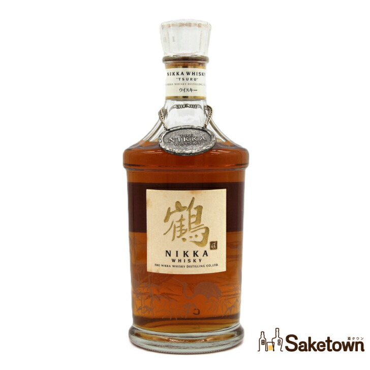 古酒未開栓 ニッカウヰスキー 鶴 700ml アルコール43% 未開栓品】ニッカウイスキー陶器製ウイスキーボトル 鶴 760ml 43