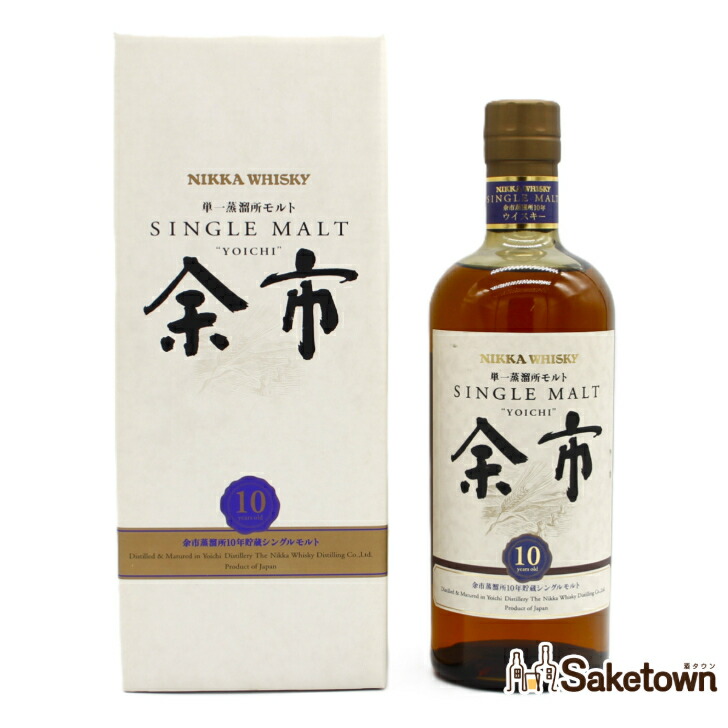 楽天市場】【全国送料無料】ニッカ シングルモルト 余市 10年