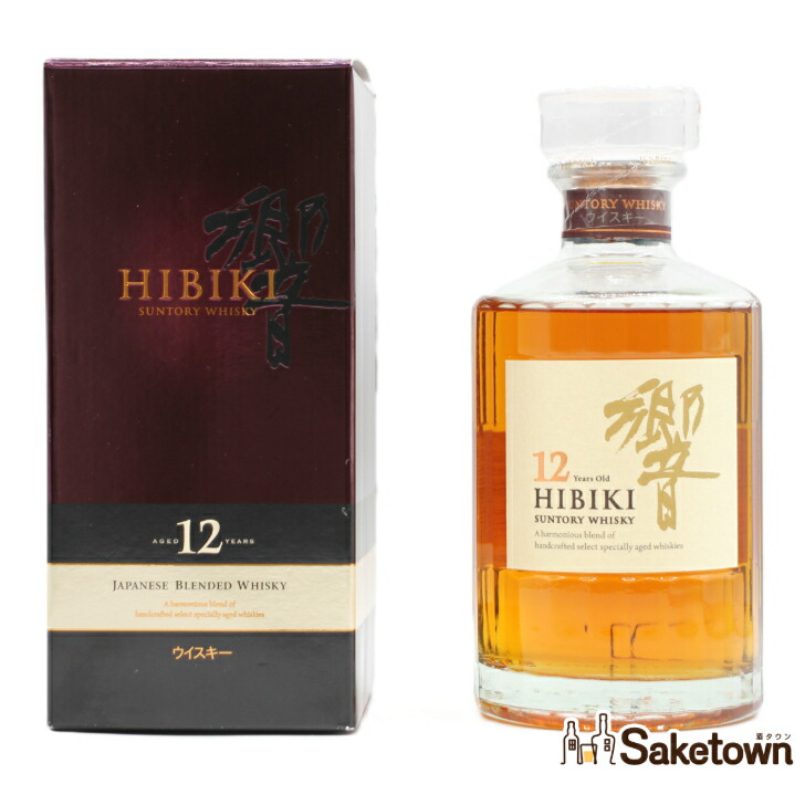 楽天市場】響12年 初期ラベル 43度 700ml （専用化粧箱入） : 中央酒販