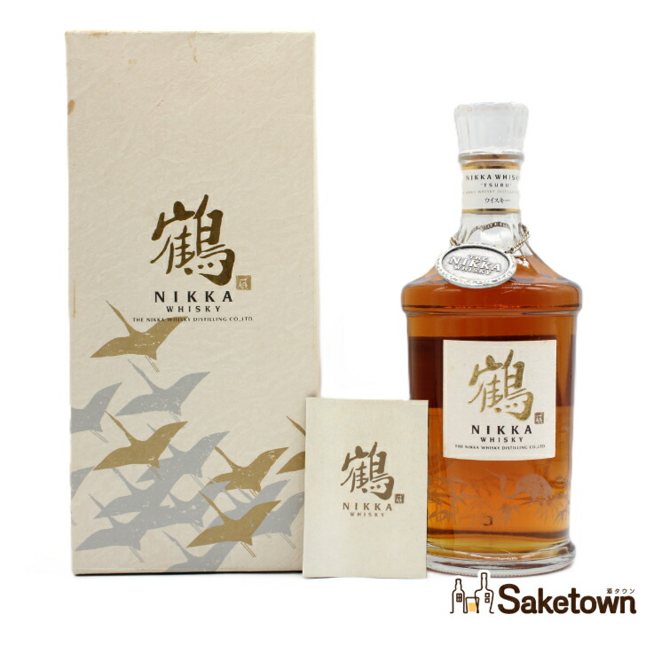 ニッカ ウイスキー 鶴 スリムボトル 43% 700ml 瓶 1本 箱付き|Saketown