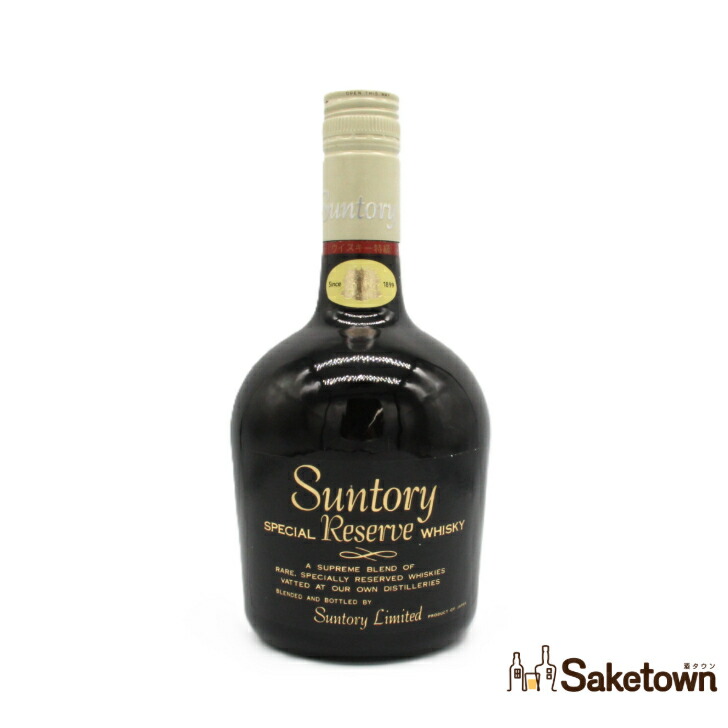 1977 サントリー スペシャルリザーブ 7 0周年　麦穂ラベル　760ml 特級サントリー スペシャル リザーブ 70周年記念ボトル 麦穂