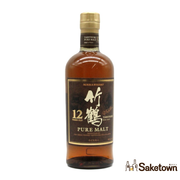 竹鶴12年 660ml 角瓶 ニッカウイスキー 竹鶴 12年(角瓶)：660ml [14010]終売(98-4