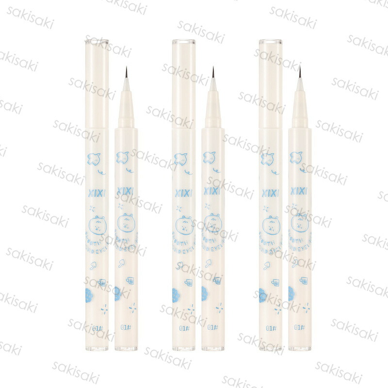 【楽天市場】cs334#アイライナー リキッド 当日発送 5color アイライナー 落ちない 韓国コスメ ウォータープルーフ ブラック ...