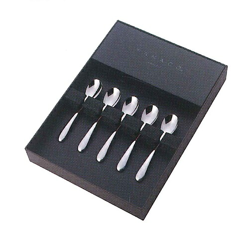 YAMACO 18-8ステンレス ホームフェスタ コーヒースプーンセット 5pcs