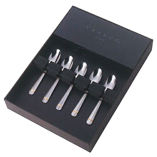 YAMACO 18-8ステンレス スタンフォード コーヒースプーンセット 5pcs｜Saks WebShop