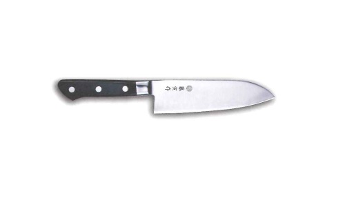 藤寅作 三徳包丁 170mm DPコバルト合金鋼(VG10)割込(口金付)