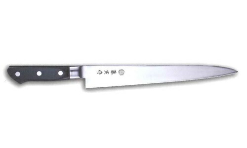 藤寅作 筋引包丁 270mm DPコバルト合金鋼(VG10)割込（口金付）｜Saks WebShop
