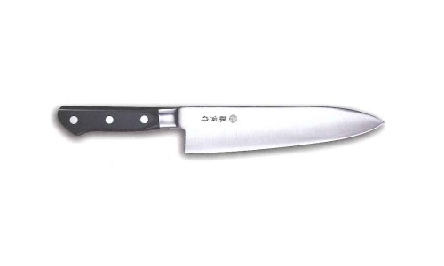 藤寅作 洋出刃包丁 210mm DPコバルト合金鋼(VG10)割込（口金付）