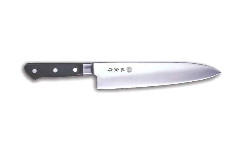 藤寅作 洋出刃包丁 240mm DPコバルト合金鋼(VG10)割込（口金付）