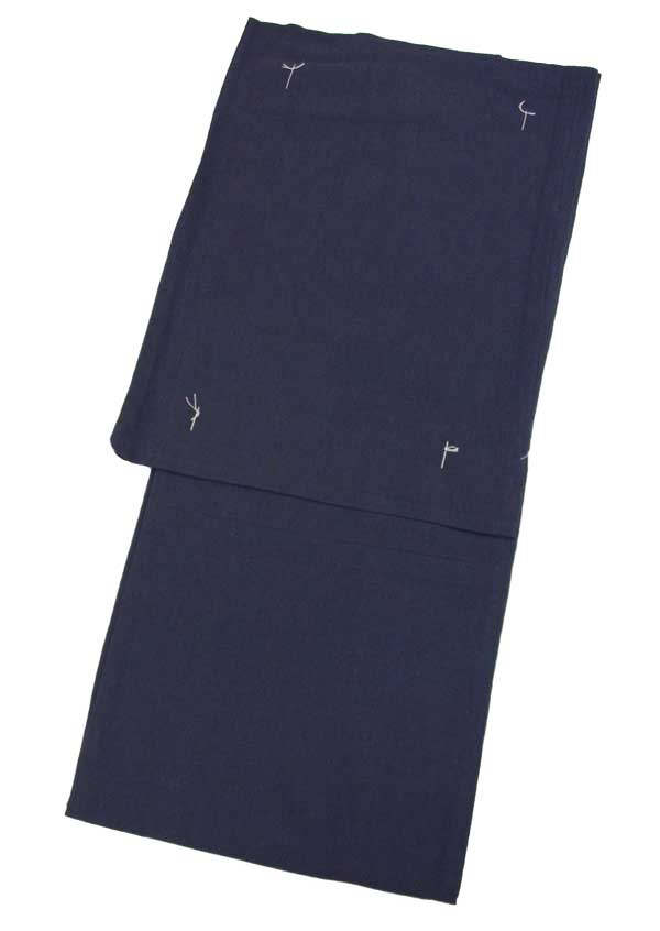 【大処分・特別価格品】お仕立て上り メンズ 浴衣【 Lサイズ ・ 綿麻 ・ 藍墨色 (黒に近い色です)】メンズ浴衣 を特別価格でご奉仕 綿 ・ 麻 生地使用|さくら小町 店
