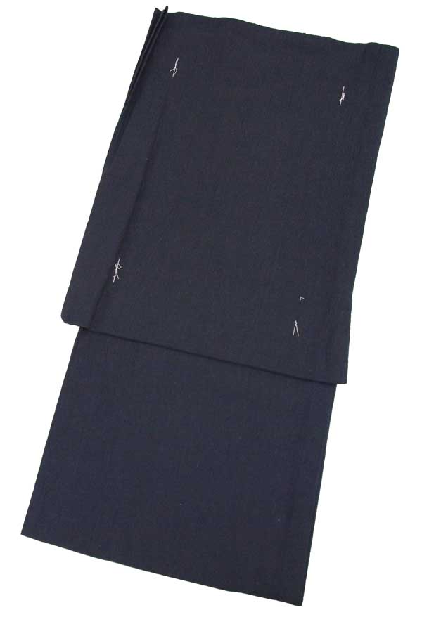 【大処分・特別価格品】お仕立て上り メンズ 浴衣【 Ｌサイズ ・ 綿麻 ・ 黒色 】メンズ浴衣 を特別価格でご奉仕 綿 ・ 麻 生地使用｜さくら小町　店